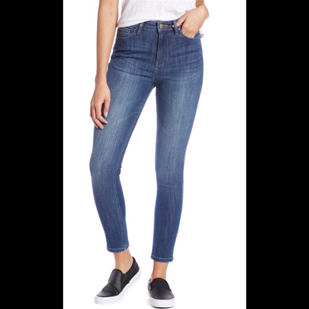 NEW DISH High Rise Skinny Relaxed Coolmax Jeans-Size 27 x 30